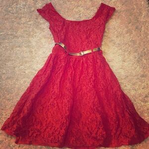 NWT City Triangles lace dress size 1